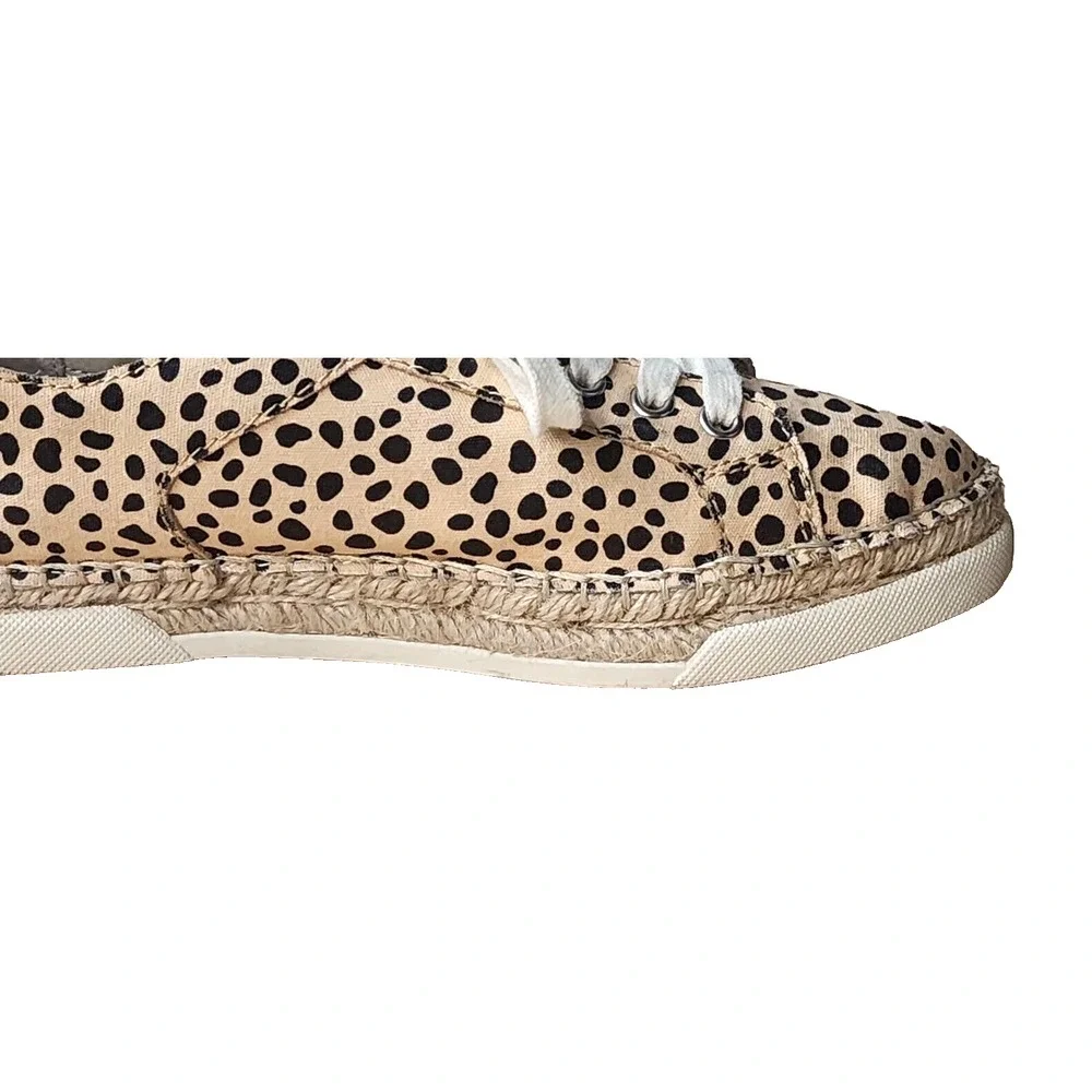 Dolce Vita Morris Espadrille Women's Cheetah Print Sneaker Size 9M‎